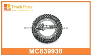 Crown Wheel and Pinion MC839938 for MITSUBISHI 6D16 Rueda de la corona y piñón عجلة التاج والترس