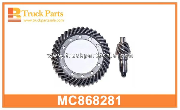 Crown Wheel and Pinion MC868281 for MITSUBISHI Rueda de la corona y piñón عجلة التاج والترس