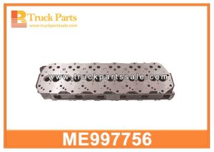 Cylinder Head ME997756 ME997431 for MITSUBISHI 6D14 6D15 6D16 Cabeza de cilindro الاسطوانة