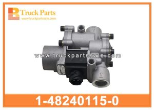 EBS Axle Modulator Rear 1-48240115-0 1482401150 1-48240-115-0 for ISUZU CYZ Modulador del eje EBS trasero EBS Axle Modulator الخلفية