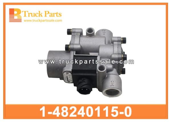 EBS Axle Modulator Rear 1-48240115-0 1482401150 1-48240-115-0 for ISUZU CYZ Modulador del eje EBS trasero EBS Axle Modulator الخلفية