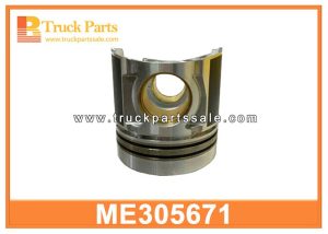 Piston ME305671 for MITSUBISHI 6M60 Pistón مكبس