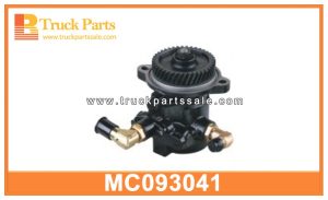 ROUND TYPE power steering pump MC093041 for MITSUBISHI 6D40 Bomba de dirección asistida de tipo redondo مضخة التوجيه من النوع المستدير