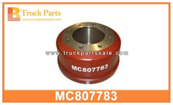 Rear brake drum MC807783 for MITSUBISHI FV413 Tambor de freno trasero أسطوانة الفرامل الخلفية