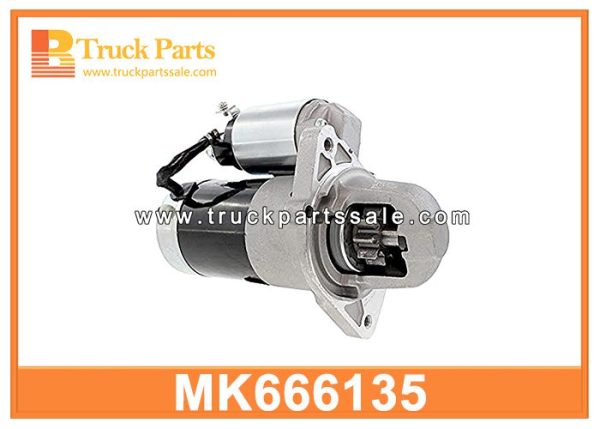 Starter 12V MK666135 MK663008 M001T31071 for MITSUBISHI 4P10 Inicio بداية