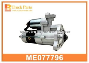 Starter Motor ME077796 for MITSUBISHI 6D16 Motor de arranque بدء المحرك