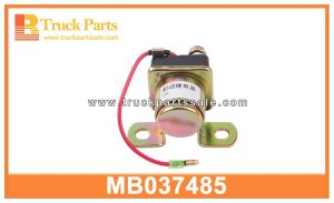 Starter relay MB037485 for MITSUBISHI Relé de arranque ترحيل المبتدئين