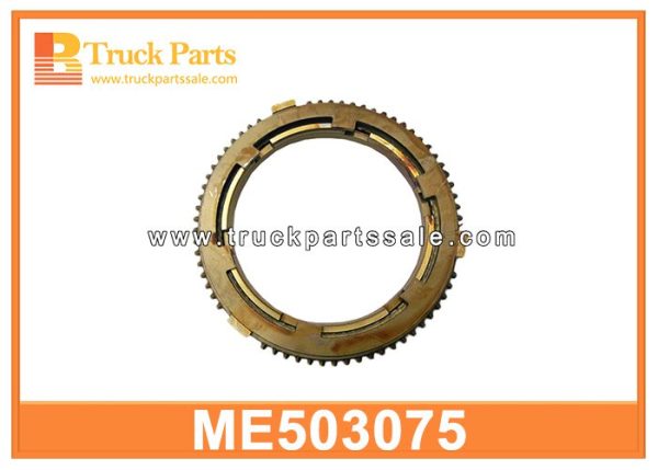 Synchronizer Ring Transmission Gear ME503075 for MITSUBISHI Engranaje de transmisión del anillo sincronizador معدات نقل الحلقة المزامنة