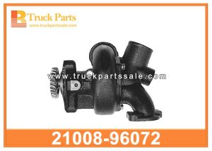 Water Pump 21008-96072 2100896072 for NISSAN PF6T CK450 Bomba de agua مضخة المياه