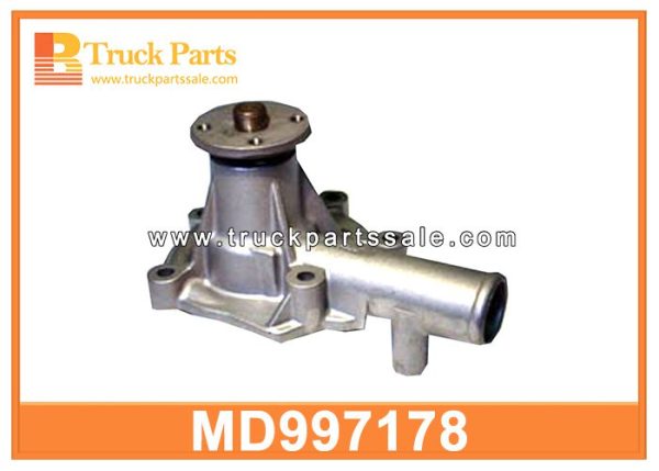 Water Pump Assy MD997178 MD997157 MD997158 MD99616 MD700900 MD021490 for MITSUBISHI 4G54 CONSEJO DE BOMBA DE AGUA مضخة المياه ASSY