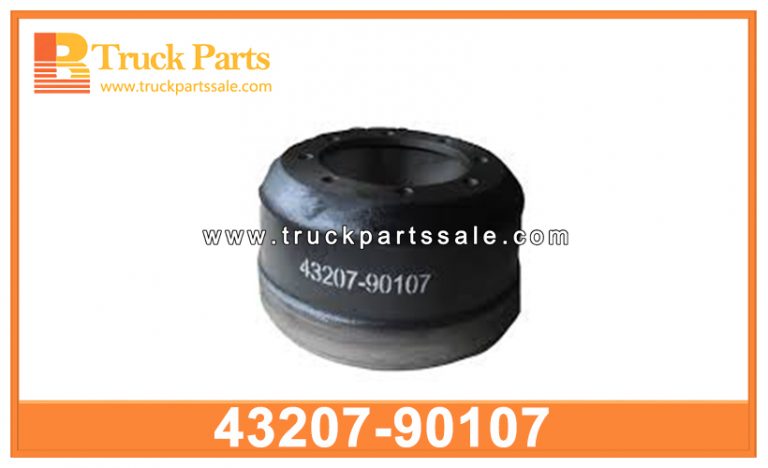 Japanese Truck Parts | brake drum 43207-90107 4320790107 for NISSAN