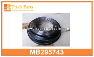 brake drum MB295743 for MITSUBISHI tambor del freno طبلة الفرامل