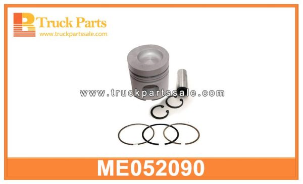 engine piston ME052090 for MITSUBISHI FUSO 6D20 pistón de motor مكبس المحرك