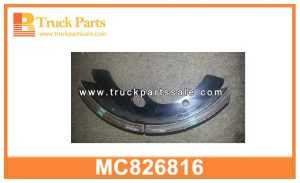 front brake shoe assy with lining MC826816 MK428759 41030-Z5317 41030-Z5212 for MITSUBISHI FK415 Condsy de zapatos de freno delantero con forro حذاء الفرامل الأمامي مع البطانة