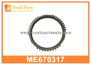 gear parts RING SYNCHRO M12-4 30T ME670317 for MITSUBISHI Synchro de anillo de piezas de engranajes حلقة أجزاء التروس متزامنة