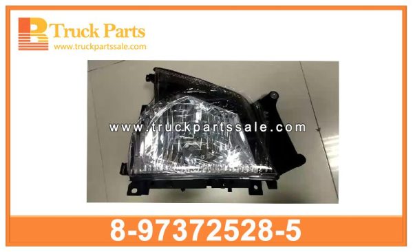 head lamp 8-97372528-5 8-97372529-5 8973725285 8973725295 8-97372-528-5 8-97372-529-5 for ISUZU 700p lámpara de cabeza مصباح الرأس