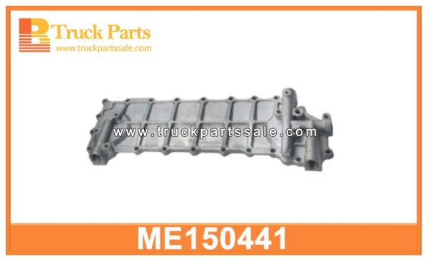 oil cooler cover ME150441 for MITSUBISHI 6D24 cubierta de enfriador de aceite غطاء مبرد الزيت