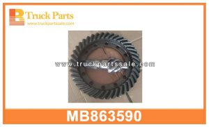 pinion bevel gear MB863590 for MITSUBISHI PS120 engranaje de bisel de piñón ترس بيرون