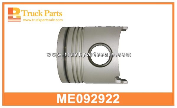 piston ME092922 ME091050 for MITSUBISHI FUSO 8DC11 pistón مكبس