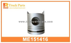 piston ME151416 for MITSUBISHI 6D24 pistón مكبس