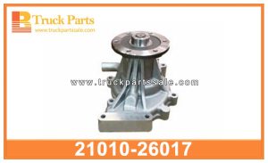 water pump 21010-26017 2101026017 for NISSAN MD92 bomba de agua مضخة المياه