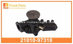 water pump 21010-97318 2101097318 for NISSAN RD8 bomba de agua مضخة المياه