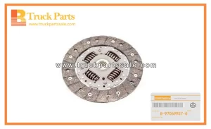 CLUTCH DISC for ISUZU TFR54 4JA1 8-97069957-0 8970699570 8-97069-957-0 DISCO DE EMBRAGUE