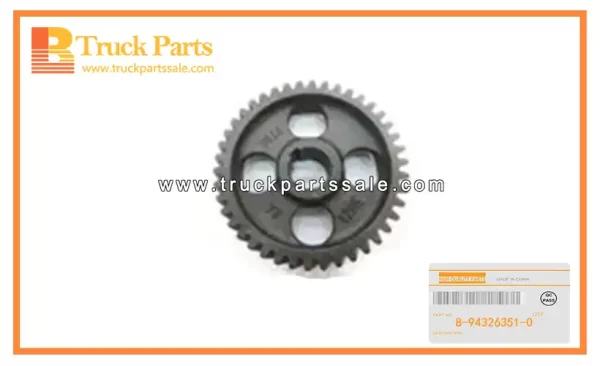 Camshaft Gear for ISUZU NKR55 4JB1 8-94326351-0 8943263510 8-94326-351-0 Engranaje del árbol de levas