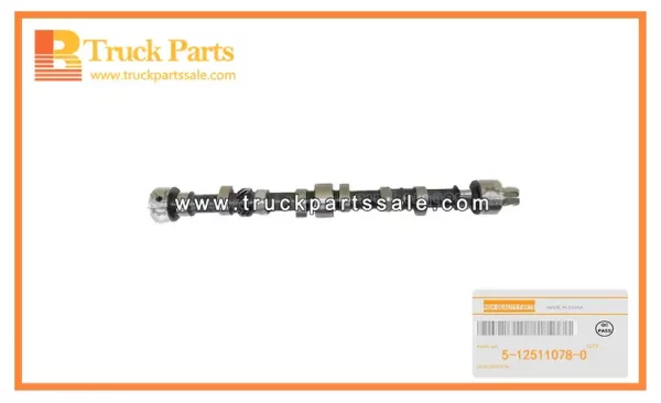 Camshaft for ISUZU C240 5-12511078-0 5125110780 5-12511-078-0 Árbol de levas