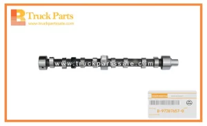 Camshaft for ISUZU NKR77 4JH1 8-97287657-0 8972876570 8-97287-657-0 Árbol de levas