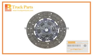 Clutch Disc for ISUZU 4HF1 NPR66 NHR 8-97083724-1 8970837241 8-97083-724-1 Disco de embrague