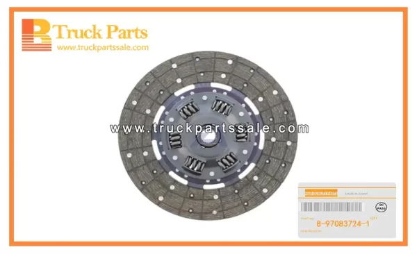 Clutch Disc for ISUZU 4HF1 NPR66 NHR 8-97083724-1 8970837241 8-97083-724-1 Disco de embrague