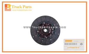 Clutch Disc for ISUZU F Series Truck 8-97556778-0 8975567780 8-97556-778-0 Disco de embrague