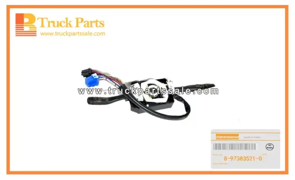 Combination Switch for ISUZU NKR NPR 4HK1 8-97383521-0 8973835210 8-97383-521-0 Interruptor combinado