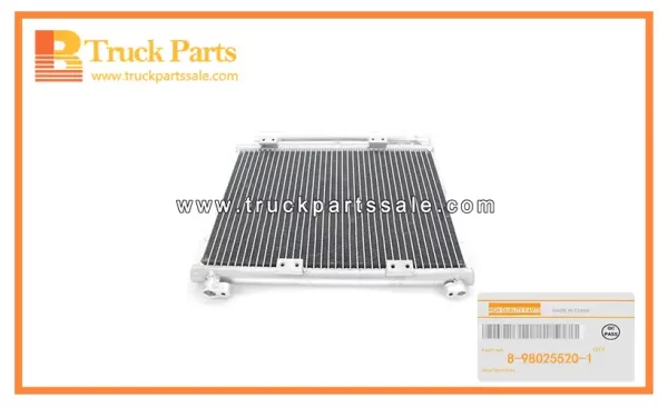 Condenser Assembly for ISUZU 700P 4HK1 8-98025520-1 8980255201 8-98025-520-1 Conjunto del condensador