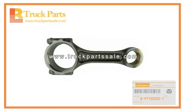 Connecting Rod Assembly for ISUZU 4HG1 4HF1 NKR NPR 8-97135032-1 8971350321 8-97135-032-1 Conjunto de biela