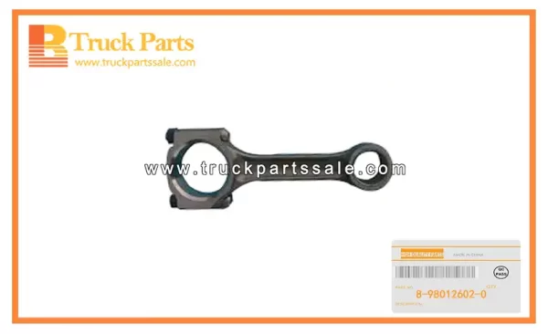 Connecting Rod Assembly for ISUZU NKR NPR TFR 4JH1 8-98012602-0 8980126020 8-98012-602-0 Conjunto de biela