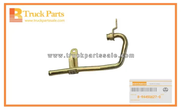 Cooler Water Pipe for ISUZU NKR55 4JB1 8-94450627-0 8944506270 8-94450-627-0 Tubería de agua más fría