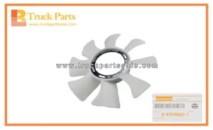 Cooling Fan for ISUZU 4HF1 NPR66 8-97078662-1 8970786621 8-97078-662-1 Ventilador