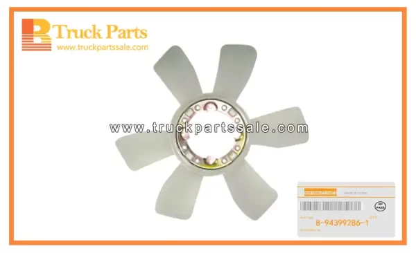 Cooling Fan for ISUZU FVR34 6HK1 8-94399286-1 8943992861 8-94399-286-1 Ventilador