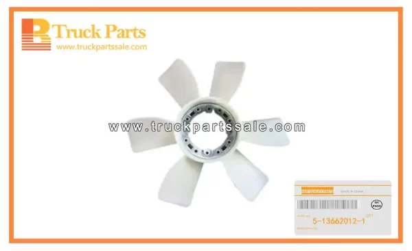 Cooling Fan for ISUZU NPR 4HE1 5-13662012-1 5136620121 5-13662-012-1 Ventilador