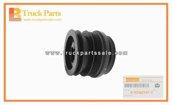 Crankshaft Damper Pulley for ISUZU NPR 4HK1 8-97362747-2 8973627472 8-97362-747-2 Polea amortiguadora del cigüeñal