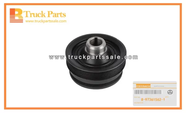 Crankshaft Damper Pulley for ISUZU TF 4JJ1T 8-97361562-1 8973615621 8-97361-562-1 Polea amortiguadora del cigüeñal