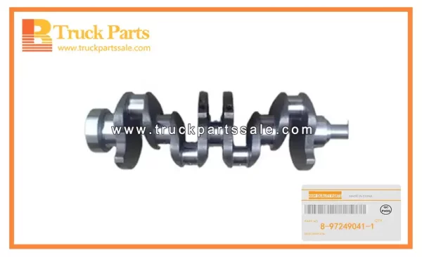 Crankshaft for ISUZU TFR 4JA1 8-97249041-1 8972490411 8-97249-041-1 Cigüeñal