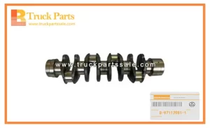 Crankshafte for ISUZU NPR66 4HF1 8-97112981-1 8971129811 8-97112-981-1 cigüeñal