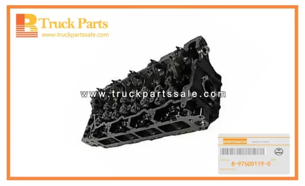 Cylinder Block Assembly for ISUZU 6HK1 8-97600119-0 8976001190 8-97600-119-0 Conjunto de bloque de cilindros