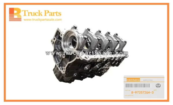 Cylinder Block Assembly for ISUZU NKR77 4JH1 8-97257264-3 8972572643 8-97257-264-3 Conjunto de bloque de cilindros