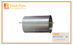 Cylinder Block Liner for ISUZU FRR 6HE1 8-94391600-2 8943916002 8-94391-600-2 Revestimiento del bloque de cilindros