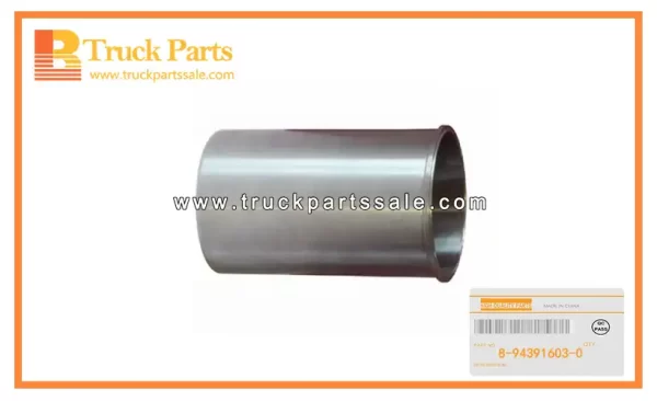 Cylinder Block Liner for ISUZU FVZ34 6HK1 4HK1 8-94391603-0 8943916030 8-94391-603-0 Revestimiento del bloque de cilindros