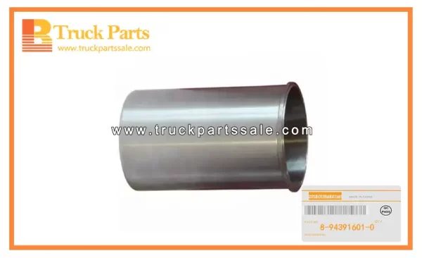 Cylinder Block Liner for ISUZU NRR 4HE1 6HE1 8-94391601-0 8943916010 8-94391-601-0 Revestimiento del bloque de cilindros